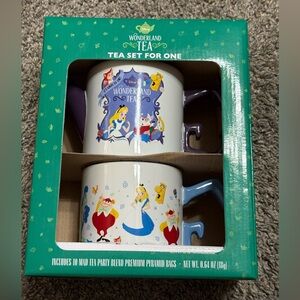 Disney Alice In Wonderland Tea Set One Mug Teapot New In Box little girl tea set